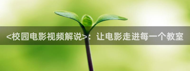 国产午夜理仑片：<校园电影视频解说>：让电影走进每一个教室